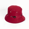 Breda brimhattar varumärke kamouflage hink hatt militär bob panama hattar grundläggande fast cap -hattar med elastiskt rep för vandringsklättring camping YY103 R230308