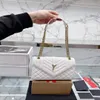 sac de créateur sac fourre-tout portable sac à bandoulière chaîne couture diamant motif parfaitement reproduit de haute qualité