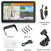 7 Zoll HD Auto GPS Navigation 8G RAM 256 MB FM Bluetooth AVIN Neueste Europa Karte Sat Nav LKW GPS Navigatoren