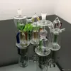 Fumando Pipesnnew Strawberry Silent Twin Glass Hotpot Hotpot Tubos de água de vidro por atacado