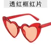 Herz Sonnenbrille Frauen Marke Designer Katze Eye Sonnenbrille Frauen Retro Liebe herzförmige Brille Damen UV400 Schutz