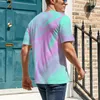 Herren T-Shirts T-Shirt 90er Jahre Tie Dye Te Lustige Grafik Freizeit USA Größe Vintage