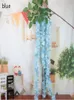 Decorative Flowers 165cm Long Elegant White Wisteria Rattan Artificial Silk Hydrangea For Wedding Centerpieces Decorations Home Ornamen & Wr