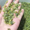 Decorative Figurines 5mm-7mm Natural Mini Olivine Quartz Crystal Gravel Tumbled Bulk Stone Healing Reiki