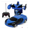 Car Electric/RC CAR CAR عن بعد تحكم تشوه شحن التحريض تحول King Kong Robot Cars Cars الأطفال إسقاط التسليم