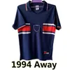 1994 USA Classic Away Shirt Retro Soccer Trikots Webgerle Lalas Ramos Balboa 94 Klassische Fußballhemden 999