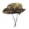 Cappelli a tesa larga Outfly Cappello tattico estivo per uomo Camouflage Campeggio esterno Cappello da alpinismo Protezione solare Pieghevole Cappello da caccia nella giungla R230308