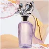 Perfume sólido mais recente de luxo por 100 ml de fragrância sinfonia/rapsody/nuvem cósmica/dança flor/tesouros estelares lady body net encantando dhegj