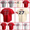 17 Maillot de baseball Shohei Ohtani 27 Mike Trout Anthony Rendon City Connect David Fletcher Max Stassi Luis Rengifo Jared Walsh 7 Jo Adell Jack Mayfield 6 33