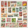 Hediye sargısı eski poster gıda faturası scrapbooking malzeme çıkartmaları dekoratif diy zanaat po önemsiz dergi vintage stickergift hediyegift