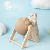 Tiragraffi per mobili per gatti Scratcher Ball Toy Kitten Sisal Rope Board Grinding Paws Toys Scratcher Resistente all'usura Forniture per animali 230309