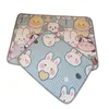 Beddengoedsets geboren waterdichte wieg pad baby wasbaar veranderende mat 5 lagen draagbaar opvouwbare compacte urinekussen cartoon Baby Changing Pad 230309