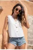 Women's Tanks 2023 European And American Summer Products V-neck Lace Casual Vest