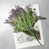 Dekorativa blommor hem vas möbler simulering växt europeisk stil acacia bönan inomhus restaurang partition blommor arrangemang