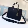 5A M54380 Armand Portcase Man Business Bags Totes Handväskor med dammväska