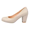Klänningskor Sapato Feminino Zapatos Mujer Tacon Big Size 3147 Color Spring Autumn Women's Pumps Shoes High Heels PU 2221 230309