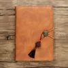 Блокноты A5 Loose-Leak Creative Notebook Многофункциональная катушка Блокнот Business PU Set Hand Account Eccount Case Boob Справочник 230309