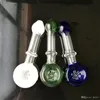 Hookahs New color snowflake paper pipe glass hookah accessories , Wholesale Glass Bongs, Oil Burner Glass