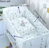 Bedding Sets 3Pcs Set Baby Bedding Bed Linen Quilt Cover Pillowcase Cotton Cartoon Print All Seasons Size Can Be Customized Crib Bedding Set 230309