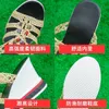 Slippers Fashion Solid Color Women's Shoes Beads Thick Sole Summer Open Toe High Heel Wedge Sandals Ladies SlippersSlippers