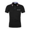 2023 NYTT F1 TEAM POLO MÄNSLIGA SPORTSKIRT MCLAREN Formel One Cotton Colavorblock T-shirt Summer Lapel