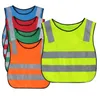 Home Garden Kids Safety Clothing Student Reflective Vest Children Proof Vests High Visibility Warning Patchwork Vest Safety Construction Tools SN5173