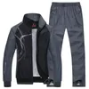 Mens Tracksuits 스포츠웨어 스프링 가을 트랙복 고품질 세트 재킷 팬트 땀복 남성 패션 프린트 의류 크기 L5XL 230309