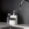 Sıvı Sabun Dispenser Mutfak Lavabo Tezgah El Pompası Şişe Şişe Caddy Sünger Tutucu Banyo Sayaç Depolama ve Organizasyon 230308