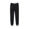 Dames broek capris vrouw fitness leggings vrouwelijke mode massieve hoge taille push omhoog enkellengte dames zwart verdikte bodembroek