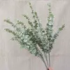 Decoratieve bloemen eucalyptus boom tak plastic kunstmatige kamer decor nep planten bladeren decoratie planta's kunstmatige