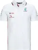 18WI 2023 Nowy zespół F1 Polo Men Summer Petronas Racing Auto Shirt Lapel Motorsport Szybki suchy oddychający swobodny koszulka