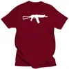 メンズTシャツAKS74U TシャツTシャツシャツSM L XL 2XL 3XLコットンAK AK74