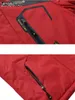 Kurtki męskie Tacvasen polarowa podszewka kurtki górskie kurtki turystyczne kurtki na zewnątrz zdejmowane z kapturem płaszcze z kapturem snowboard snowboard parka zimowa warstwa 230309