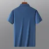 Polos pour hommes Style coréen Vêtements de mode Grande taille Hommes Polos Chemises à manches courtes Respirant Golf Wear Tee Shirt Mâle 5XL Large Plus 230308