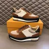 Designer Coach Shoes Classic Men's Running Shoes Three-Color Casual Shoes Monograms 'Canvas Shoes Leather Brown Floral Print Men's Luxury Sports Shoes