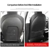 2024 Car PU Leather Anti-Kick Pad For Tesla Model 3 Y Full Seat Back Protectors Mat Child Anti Dirty Interior Storage Seat Cushion