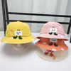 Sombreros de ala ancha para niños, sombrero para el sol, gorra protectora antisalpicaduras para evitar que los niños salgan de la Saliva, cubierta a prueba de polvo contra la transmisión de gotas, sol