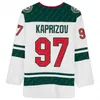 Custom 97 Kirill Kaprizov Jersey Marcus Foligno Matthew Boldy Mats Zuccarello Kevin Fiala Joel Eriksson Ek Jared Spurgeon Matt Dumba Marc-AN