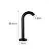 Outdoor Garden Gate Lawn Lamp Water Faucet Shape Courtyard Pathway Fence Pillar Light Waterproof Landscape Column