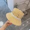 Wide White Long Ribbon Bucket Hats Women Rotate Paisley Pattern Caps Lady Summer Ourdoor Small Face Sun Hats