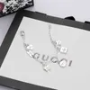 20% zniżki na 2023 Nowy luksusowa wysokiej jakości biżuteria modowa dla tej samej podwójnej srebrnej bransoletki uwielbia motyl prosta biżuteria