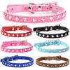 Chiot Chiens Collier Bell Strass Pet Réglable Colliers Chiot Animaux Vache Daim Diamante Cou Sangle Petit Moyen Chat Collier TH0835