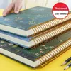 Notatniki 150 Prześcieradeł zagęszone vintage van Gogh Notebook Planner Agenda Codzienne comiesięczne prace Notatnik Agenda School School Spiterery 230309