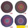 Polyester Round Beach Handdukdekor Mandala Tapestry Boho Hippie Trackad utomhus Yoga handdukar Solskyddsmedel sjal badhanddukar