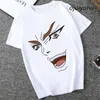 T-shirt da uomo 2022 New Fashion Anime Jojo Bizarre Adventure T-shirt Uomo Divertente Cartoon Summer T Shirt Unisex Graphic Rogna Tshirt Top Tee Uomo G230309
