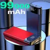 25000mAh Slim Power Banks Portable Charger Extern Battery Pack Powerbank