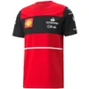 3B67 2023 Nya herr- och kvinnors F1-team T-shirt S Formel One Racing Suit Charles Leclerc Men Race Fan Breattable Leisure E3BB