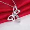 Chains Dragonfly Trendy Wholesale Silver Plated Necklace Sale Necklaces & Pendants /QAZURVHM MRFQDFHK