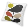 Poduszka Orla Kiely Multi Stem and Bird Cover Scandinavian Flower Flacie do salonu Sofa Decor Home Decor