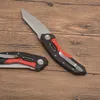 Promotion G0762 Flipper Folding Knife 9Cr18Mov Satin Blade G10 Handle Ball Bearing EDC Pocket Folder Knives Outdoor Tools